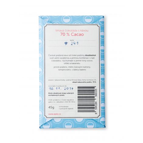 Čokolada Ajala - kava 70%