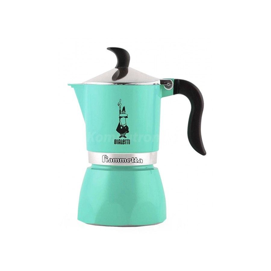 Moka kafetiera Bialetti Fiammetta za 3 skodelice, Arctic Light