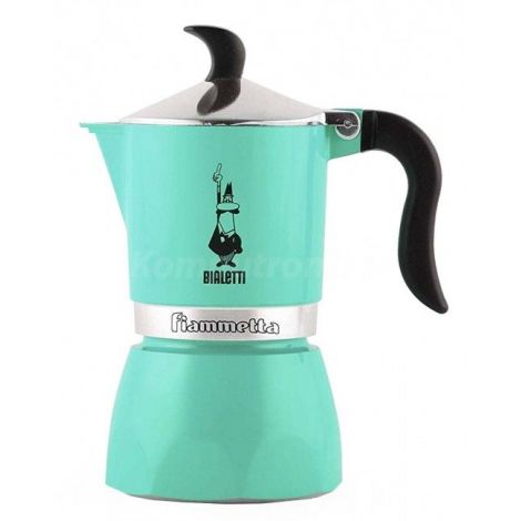 Moka kafetiera Bialetti Fiammetta za 3 skodelice, Arctic Light
