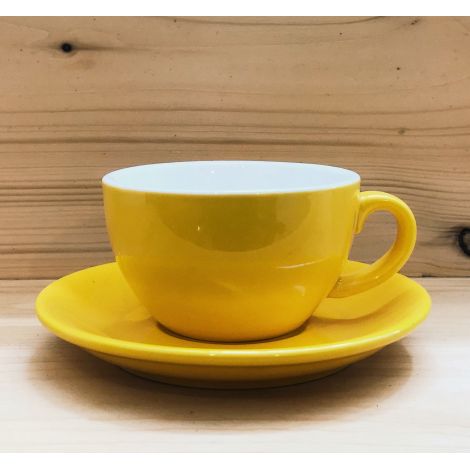 Cappuccino skodelica Kaffia 200ml - Rumena