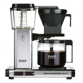 Kavni aparat Moccamaster KBG Select POLISHED SILVER