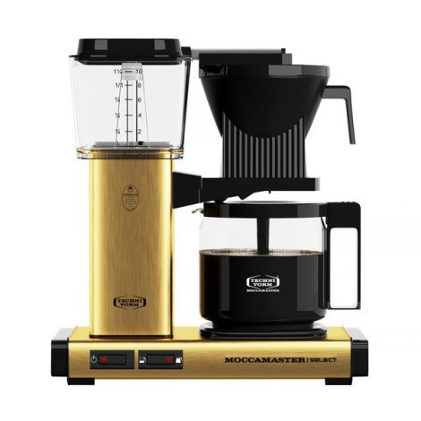 Kavni aparat Moccamaster KBG Select BRUSHED BRASS