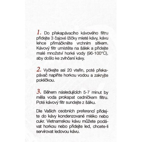 Trung Nguyen CREATIVE 8 (Civet කෝපි)