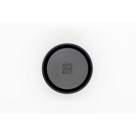 Okrogla skodelica (rCup) kremna in črna 227ml