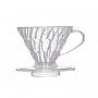 Hario dripper V60-01 (VD-01T), prozoren, plastičen