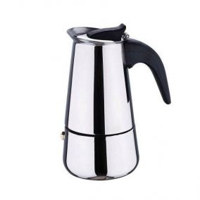 Moka kettle Kaffia 4 කෝප්ප මල නොබැඳෙන වානේ