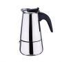 Moka kafetiera Kaffia iz nerjavečega jekla za 9 skodelic oziroma približno 533 ml. Primerna je tudi za indukcijske kuhalne plošče.
