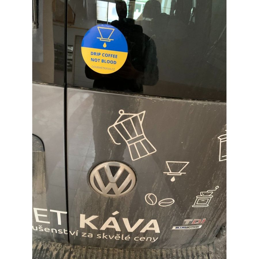 Nalepka - Podpiram Ukrajino!