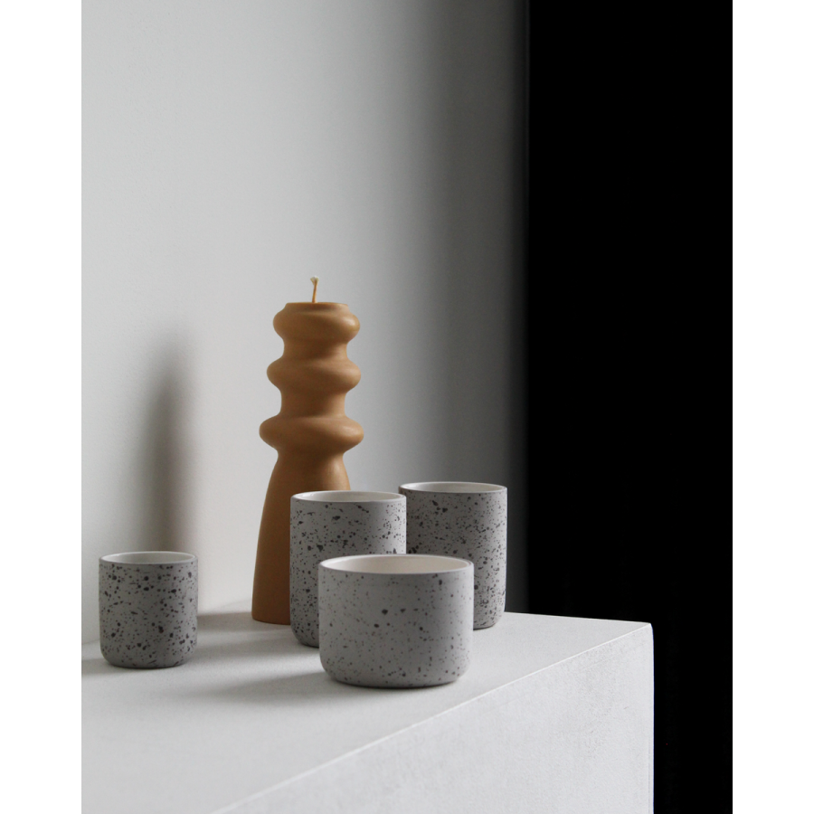 Skodelica Kaffia Style Cappuccino 200 ml - siva