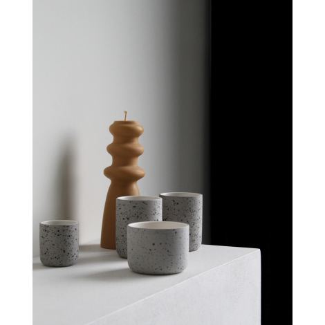 Skodelica Kaffia Style Cappuccino 200 ml - siva