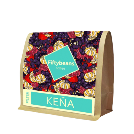 Fiftybeans Kenija Riakiberu, 200g