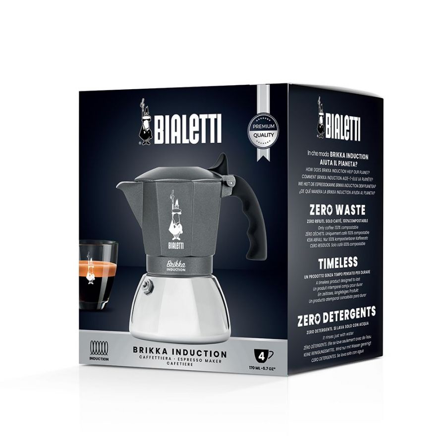 Kafetiera Moka Bialetti Brikka Induction 4 siv