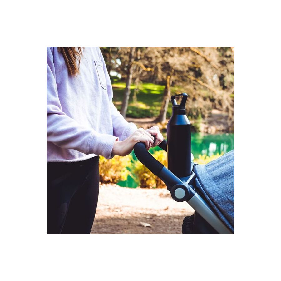 MiiR Steklenička z ozkim ustjem 680ml - črna