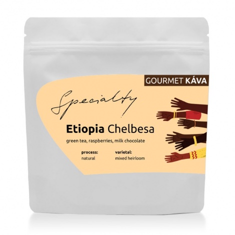 GourmetCoffee Specialty - Etiopija Chelbesa Natural 250g