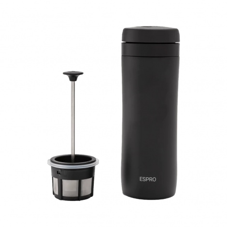 Frenchpress Espro P1 Travel Press 300ml srebrn