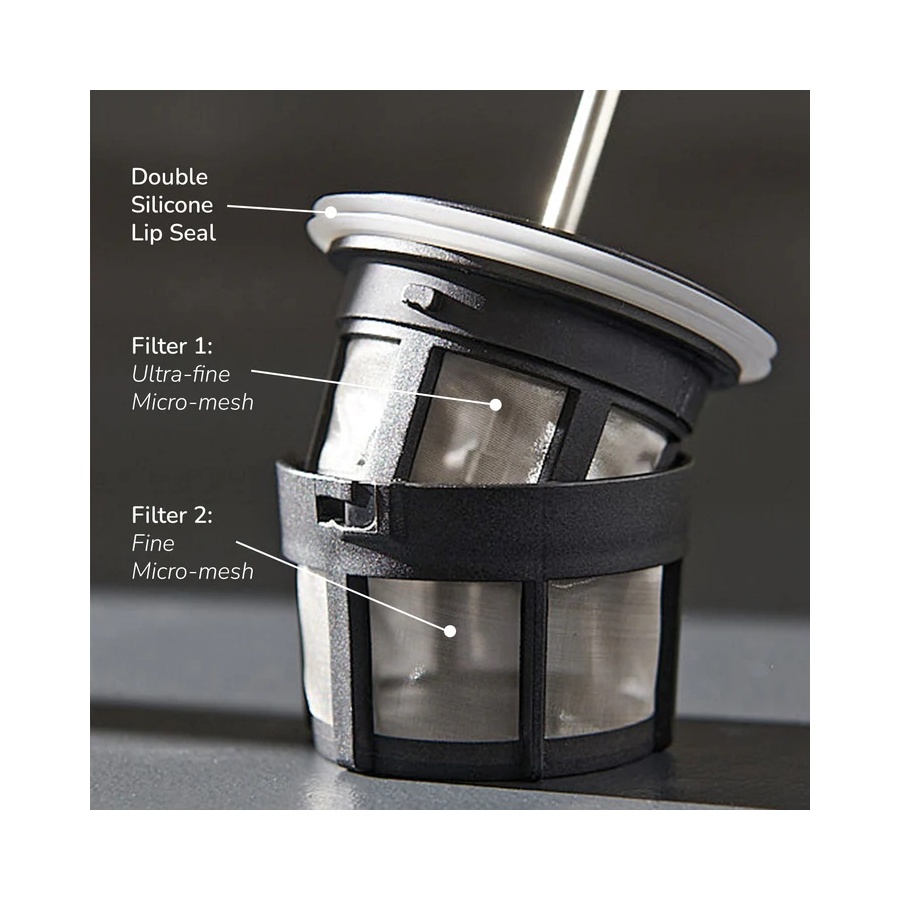 Frenchpress Espro P1 Travel Press 300ml srebrn