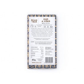 Čokolada Ajala 66% mak in češnja 2