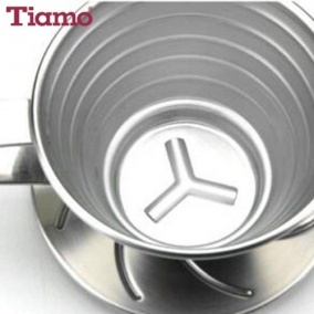 Dripper Tiamo K02 (združljiv s filtri Kalita 185) 2