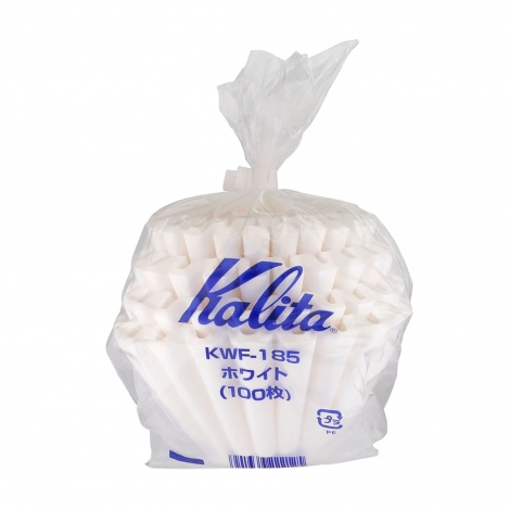 Papirnati filtri Kalita Wave 185 white 100 kosov