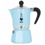 Bialetti Rainbow 3 modra moka posoda