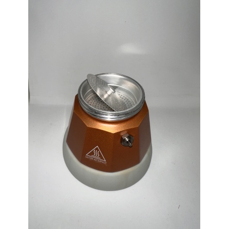 G.A.T. Vintage 4-6 električni moka čajnik rjave barve - UPORABLJEN / POPUST
