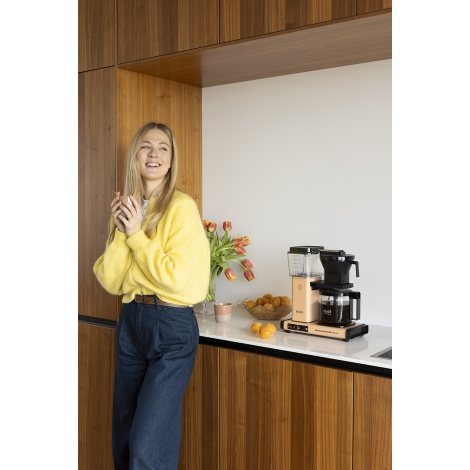 Kavni aparat Moccamaster KBG Select Apricot