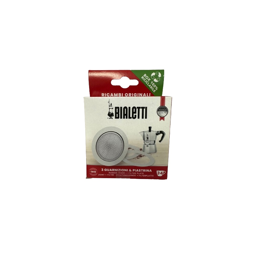 Tesnilo za aluminijasti kavni aparat Bialetti za 3–4 skodelice