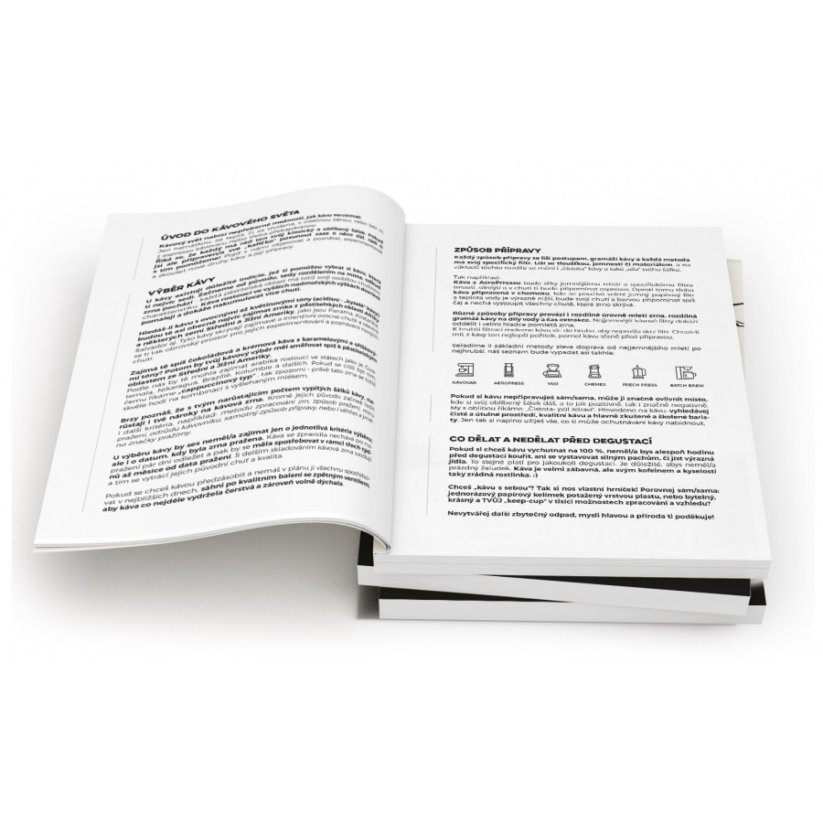 DEGUSTUJU - Degustacijski dnevnik za kavo A5