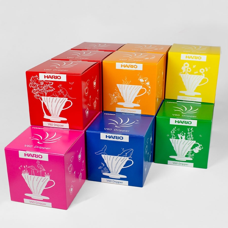 Hario Dripper V60 -02T Desert Red - plastika