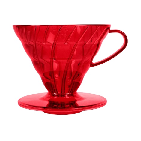 Hario Dripper V60 -02T Desert Red - plastika