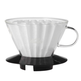 Dripper Kalita  Wave 185 Black- steklo