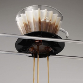 Dripper Kalita  Wave 185 Black- steklo 2