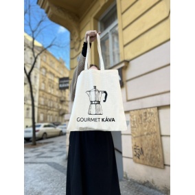 Vrečka iz platna - čajnik mokka 2