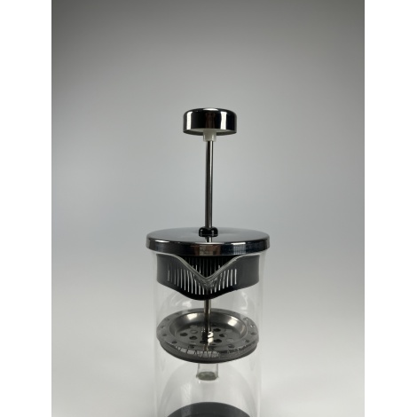 Francoska stiskalnica 350ml Kaffia črna iz nerjavečega jekla