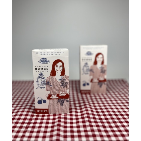 Očetova kavna kapsula - Ethiopia Bombe Washed