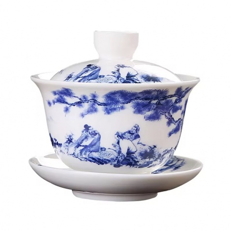 Gaiwan Kaffia porcelan 120ml