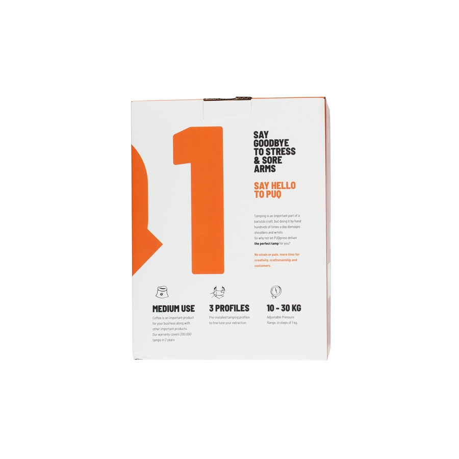 Samodejni tamper PUQpress Q1 GEN5 58 mm - mat črna