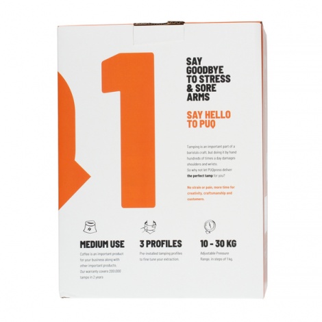 Samodejni tamper PUQpress Q1 GEN5 58 mm - mat črna