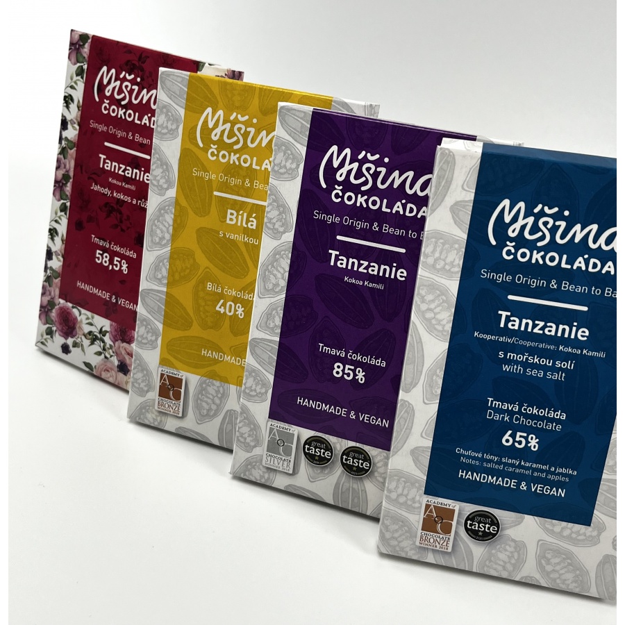 Čokolada Mešana čokolada, bela čokolada z vanilijo, 40%