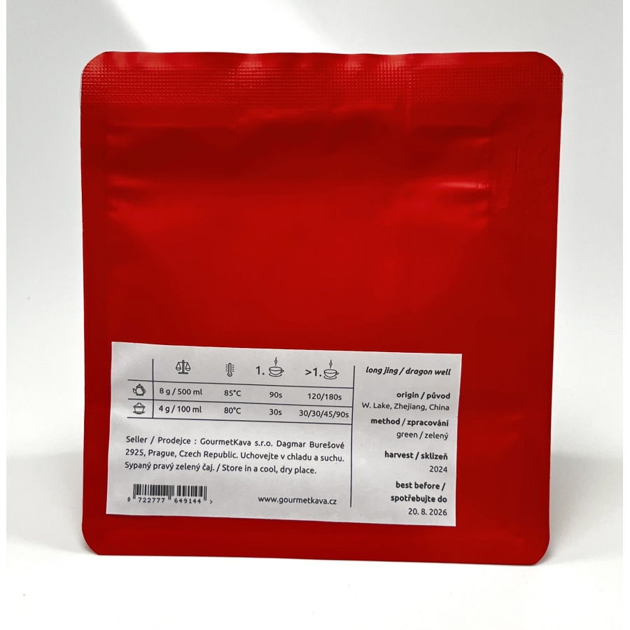 Zeleni čaj Long Jing / Dragon's Well 50g Specialty Tea