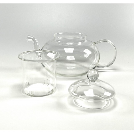 Čajnik Kaffia 600ml steklo