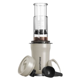 Potovalni sistem Aeropress GO Plus - smetana