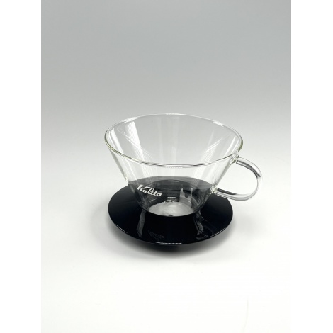 Dripper Kalita  Wave 185 Black- steklo