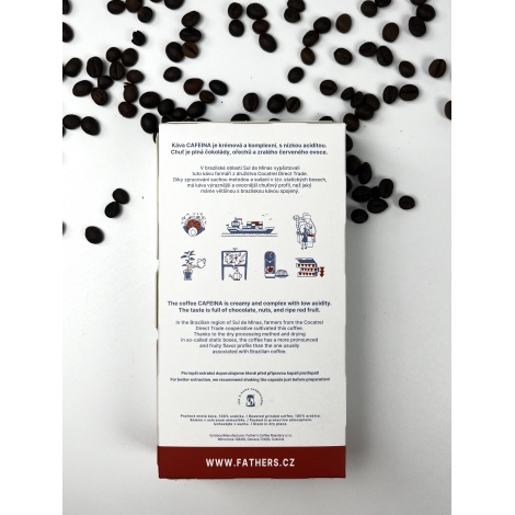 Kapsule Father's Coffee – Brazilija Cafeina Natural