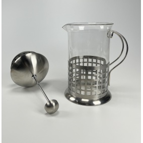 Francoska stiskalnica 1L Kaffia Gourmet iz nerjavečega jekla 2