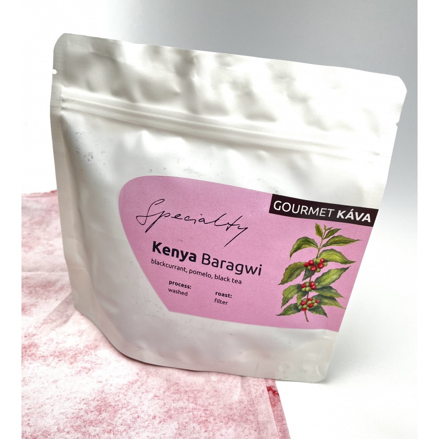 GourmetCoffee Specialty Kenija Baragwi - Guama AA 250g