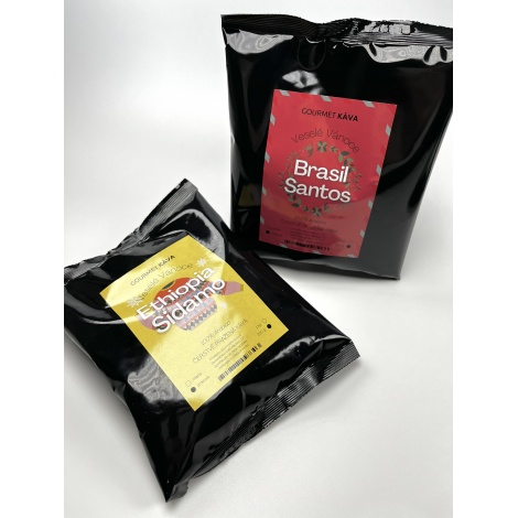 Etiopija Sidamo, kava arabica v zrnih