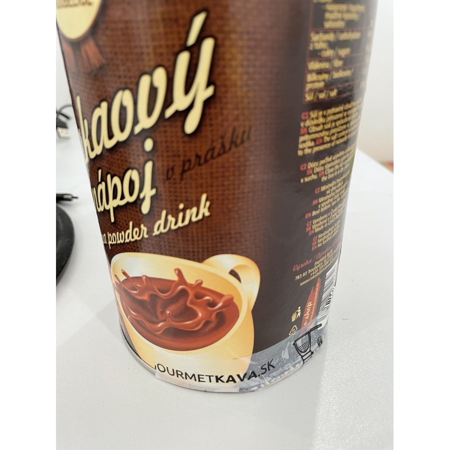 Kakavov napitek v prahu, 500g, tovarna čokolade Troubelice - poškodovana embalaža / PRODAJA