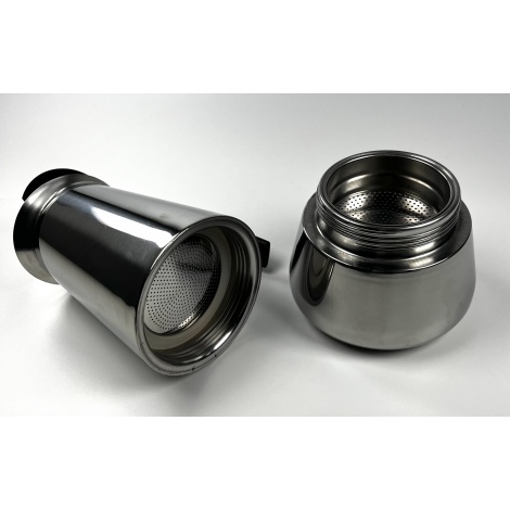 Garnek Moka Kaffia 4 filiżanki stal nierdzewna