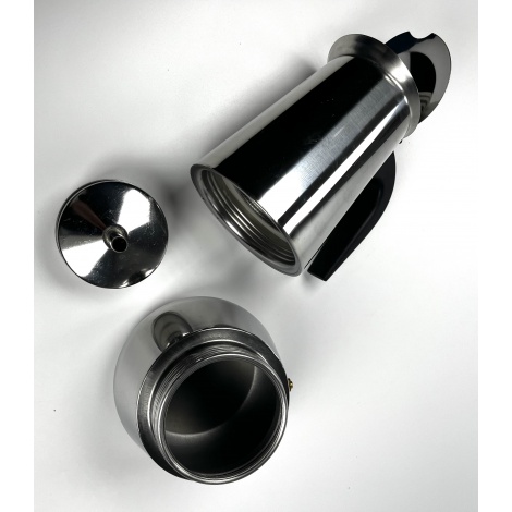 Kafetiera Moka Kaffia 4 skodelice iz nerjavečega jekla